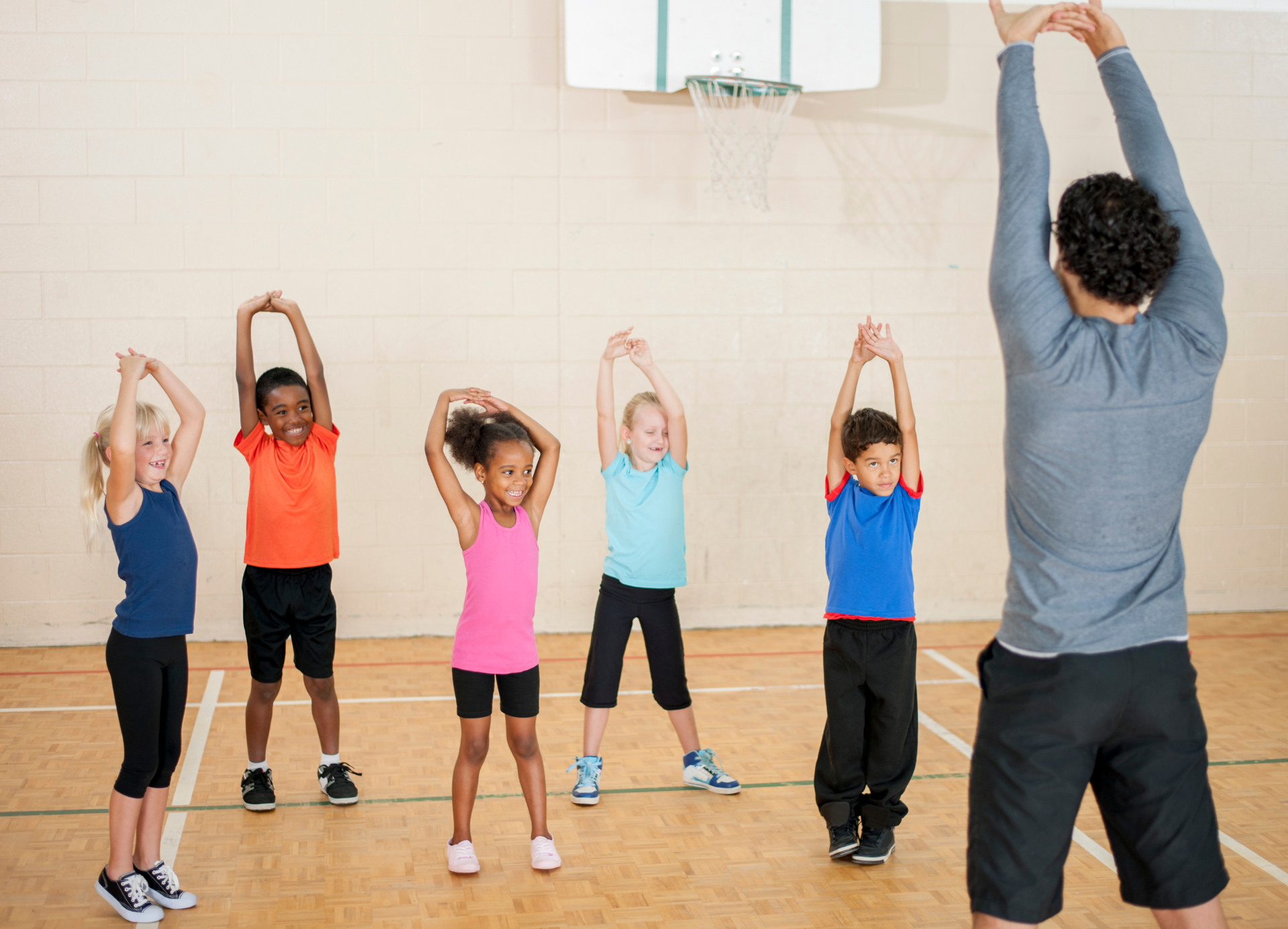 kids in gym program